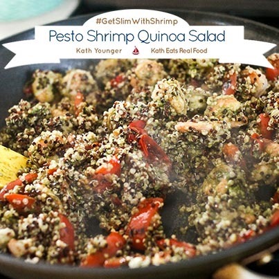 Get Slim Facebook Post - Kath - Shrimp & Quinoa Salad