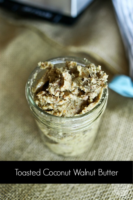 Toasted Coconut Walnut Butter