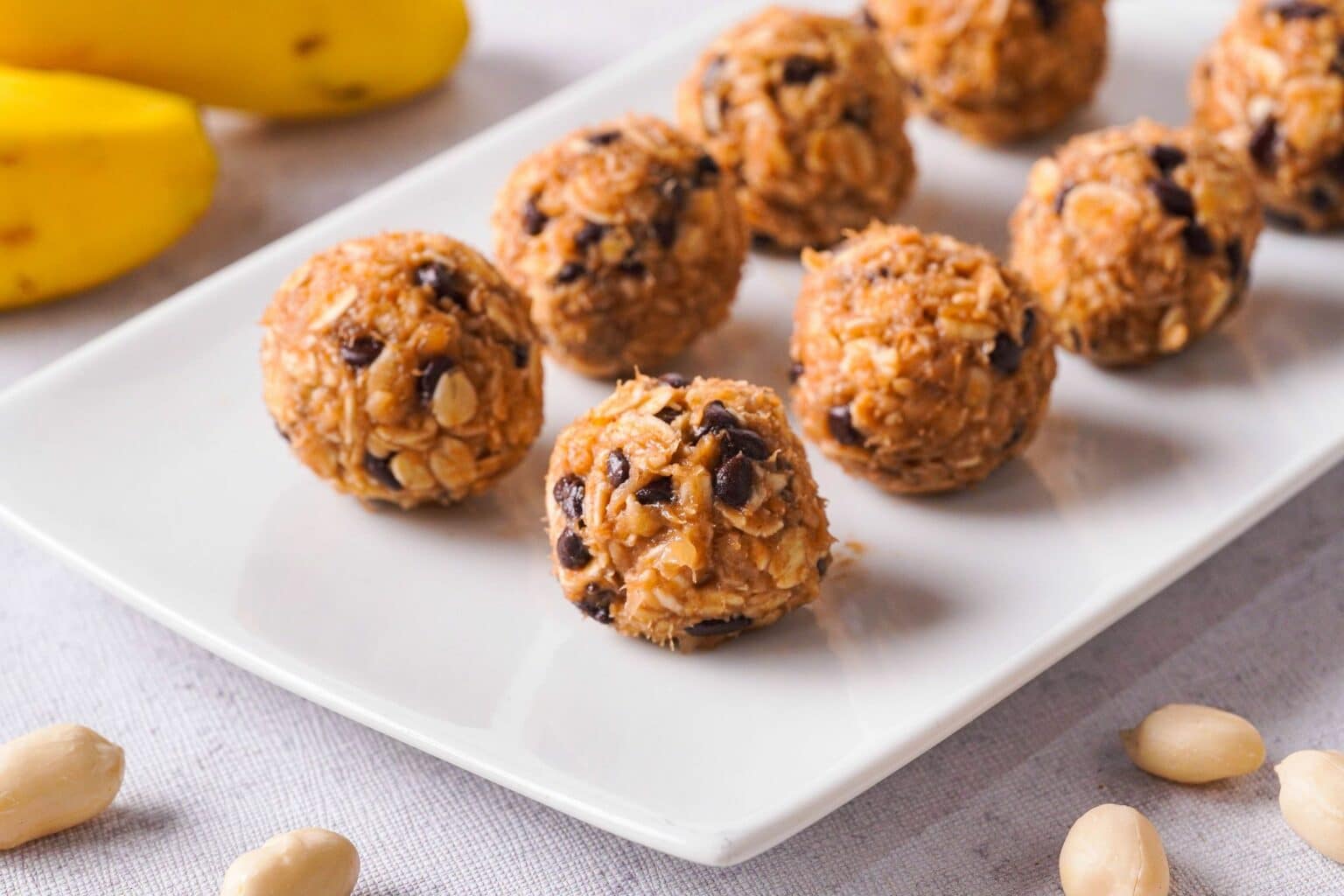 Chocolate Peanut Butter Oats Balls Recipe