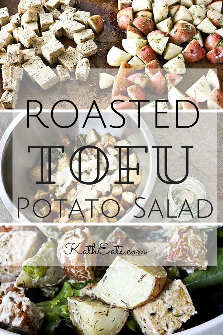 ROASTED Tofu Potato Salad