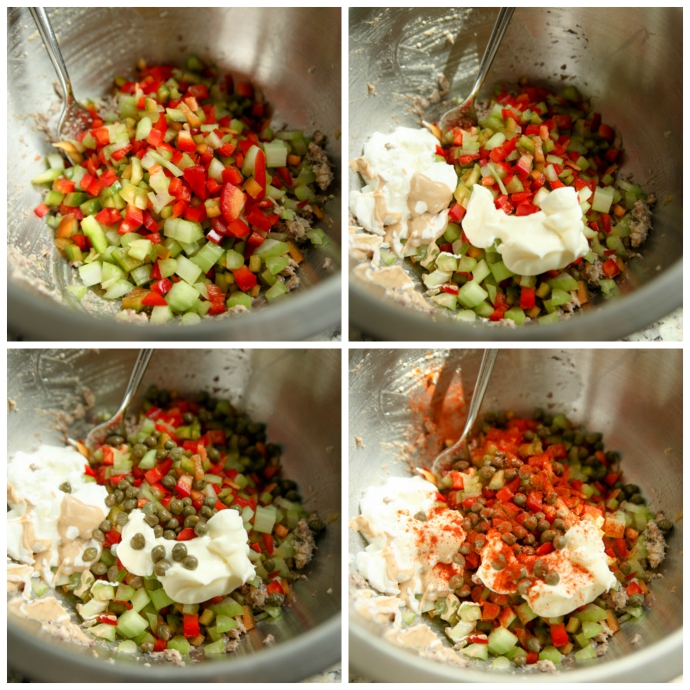 Sardine Salad Toppings
