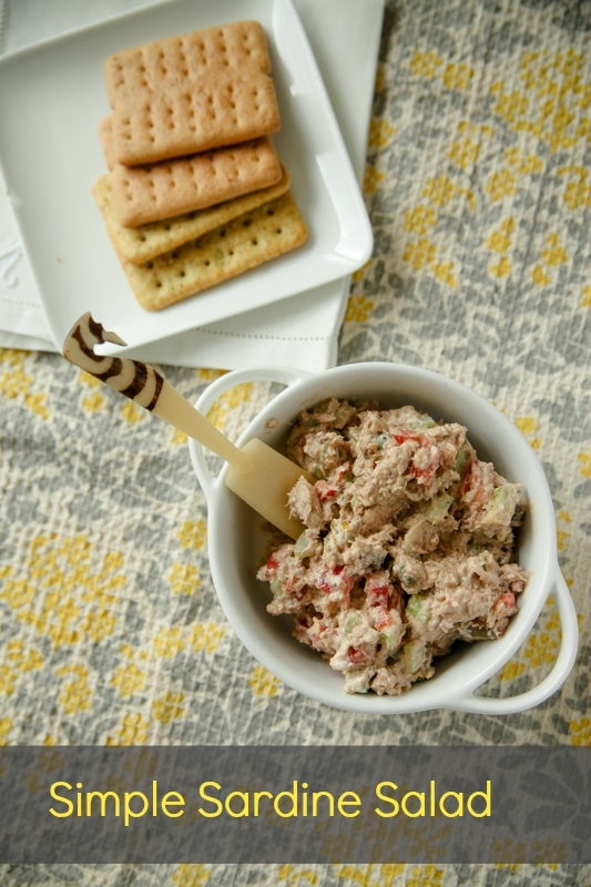 Simple Sardine Salad