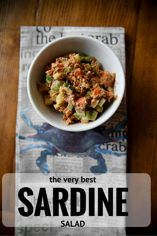 the very best sardine salad