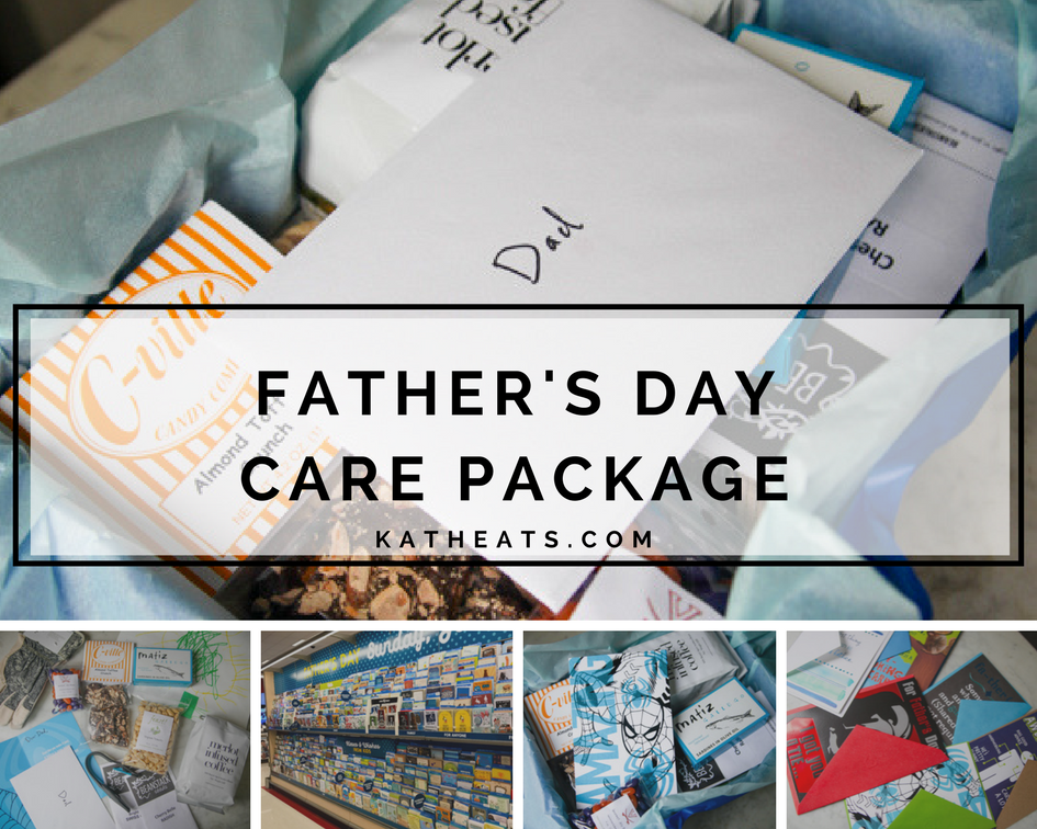 Father's Day Care Package // katheats.com #fathersday
