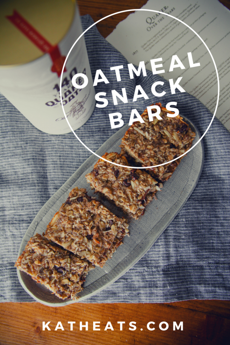 140 Years Of Oats + Quaker Oatmeal Snack Bars • Kath Eats