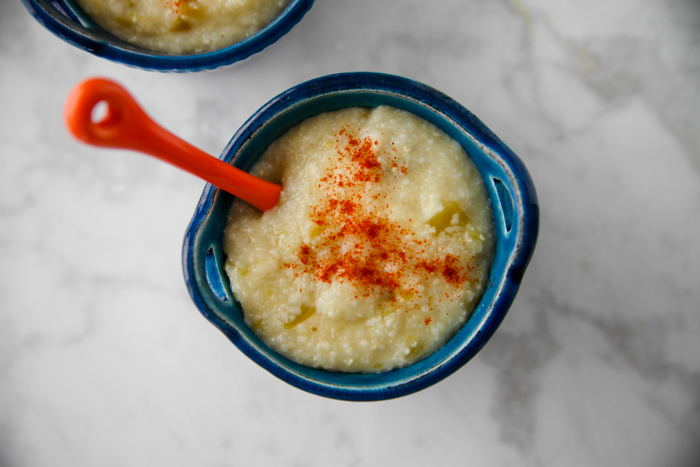 Green Chile Cheese Grits recipe