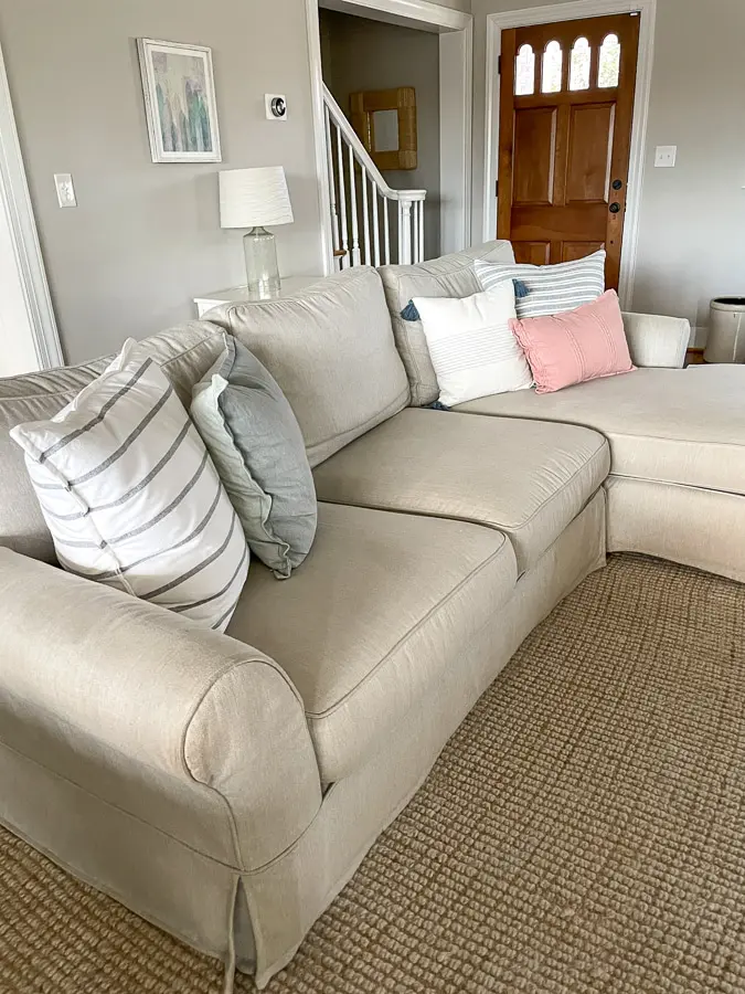 pottery barn couch review