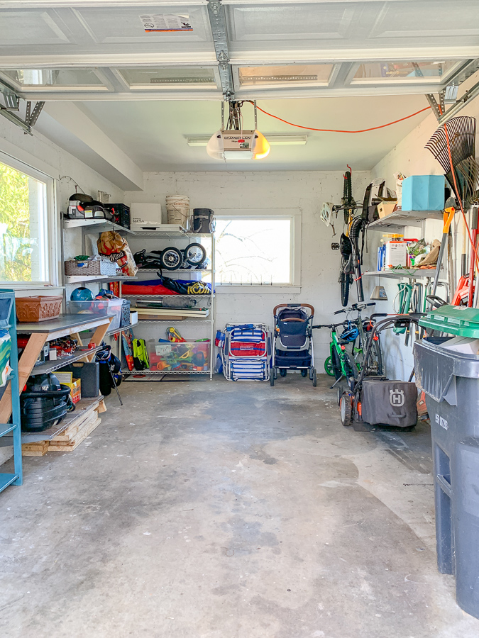 garage for storage