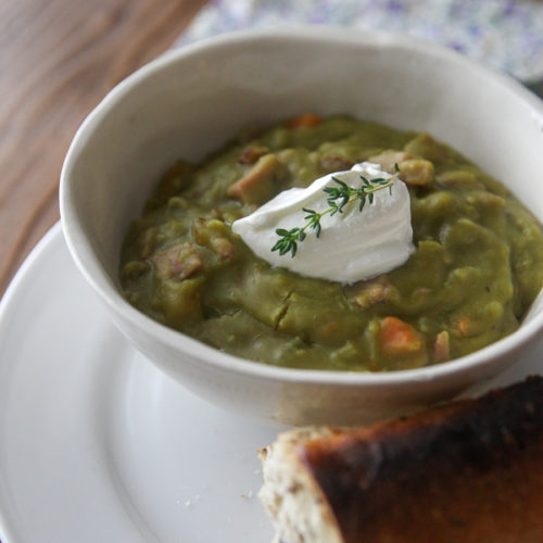 Split Pea Soup with Smoked Ham • Kath Eats