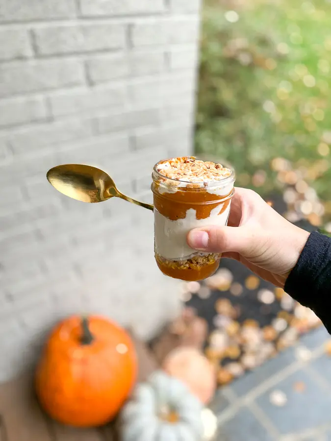 Pumpkin Yogurt Parfait