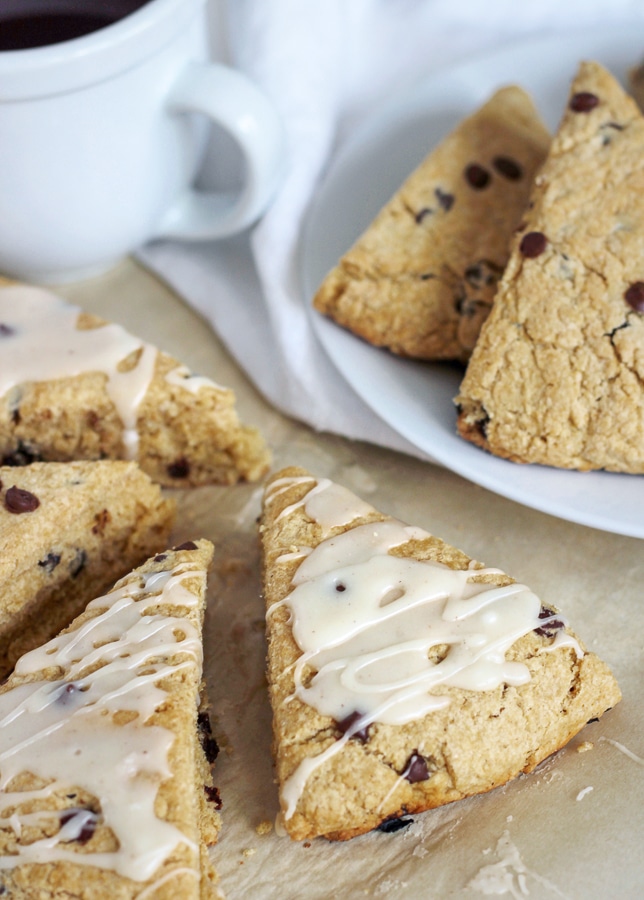 how to make Chocolate Chip Scones