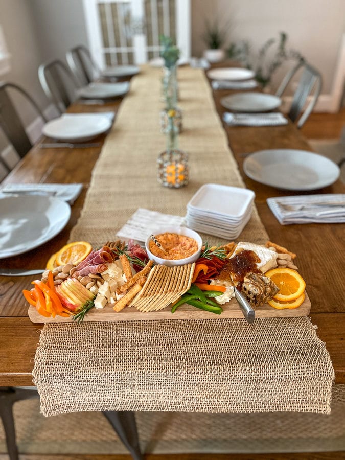 Thanksgiving charcuterie board