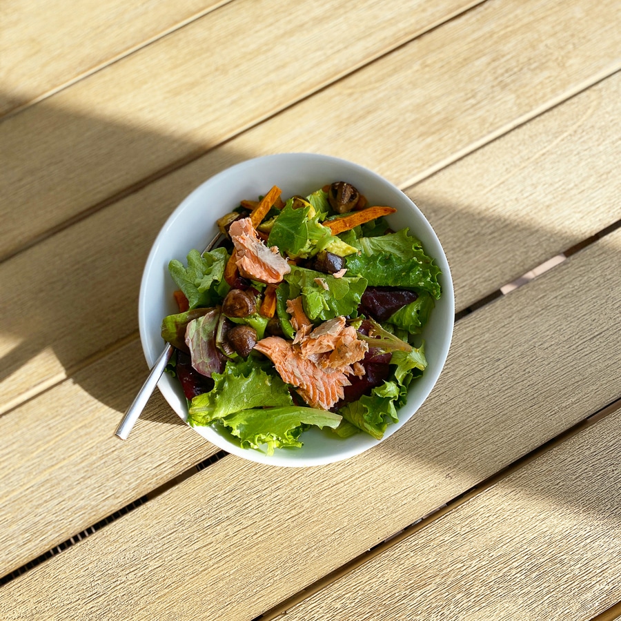 Smoked Salmon Salad | Kath Eats Real Food