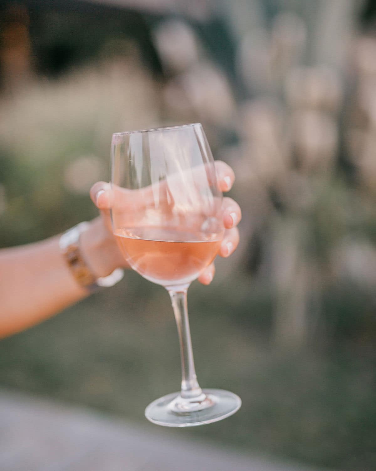 How To Drink Less, glass of rose