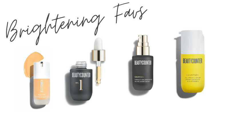 Beautycounter products for brightening skin