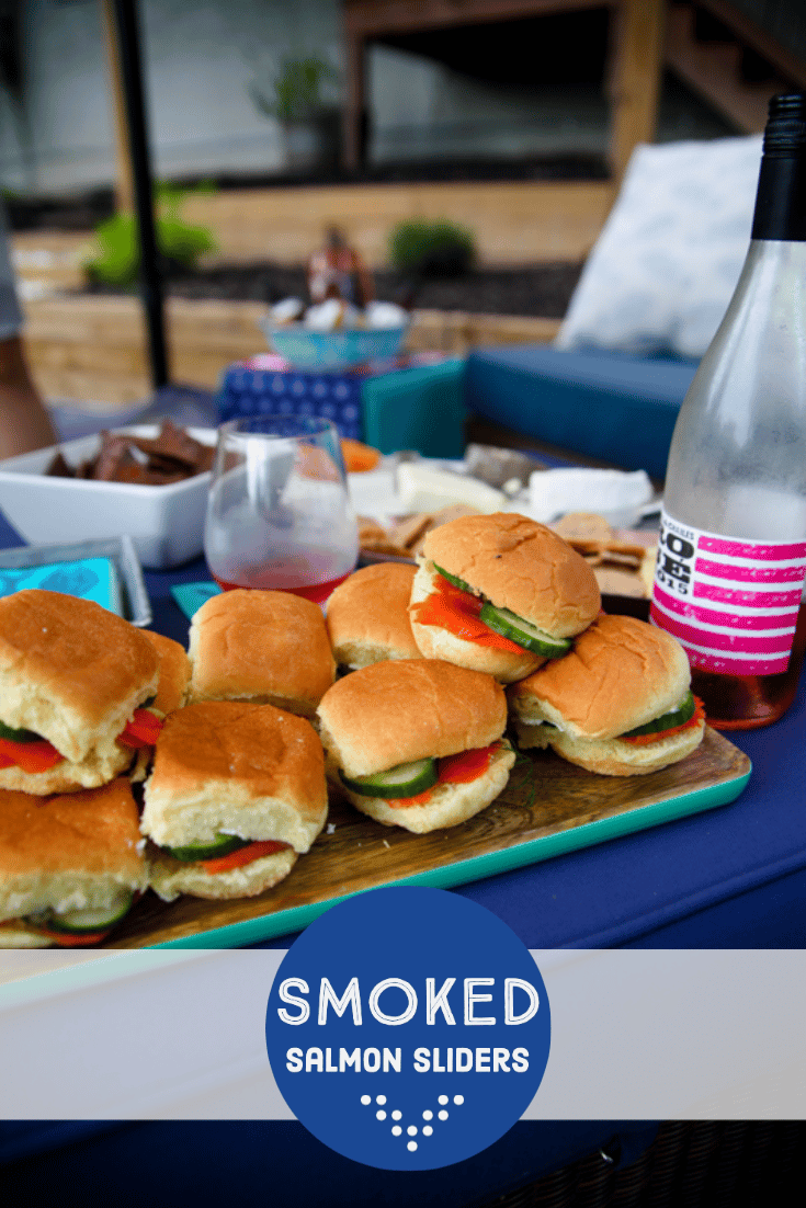 Smoked Salmon Sliders | 4th of July Recipes