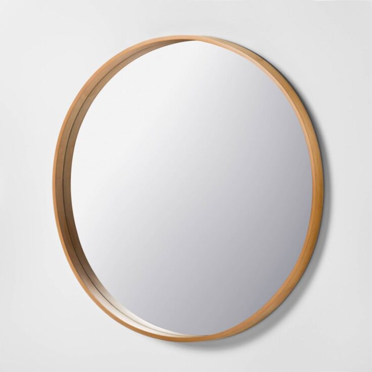 Image for Round Framed Mirror 