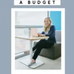 how to set up a budget graphic