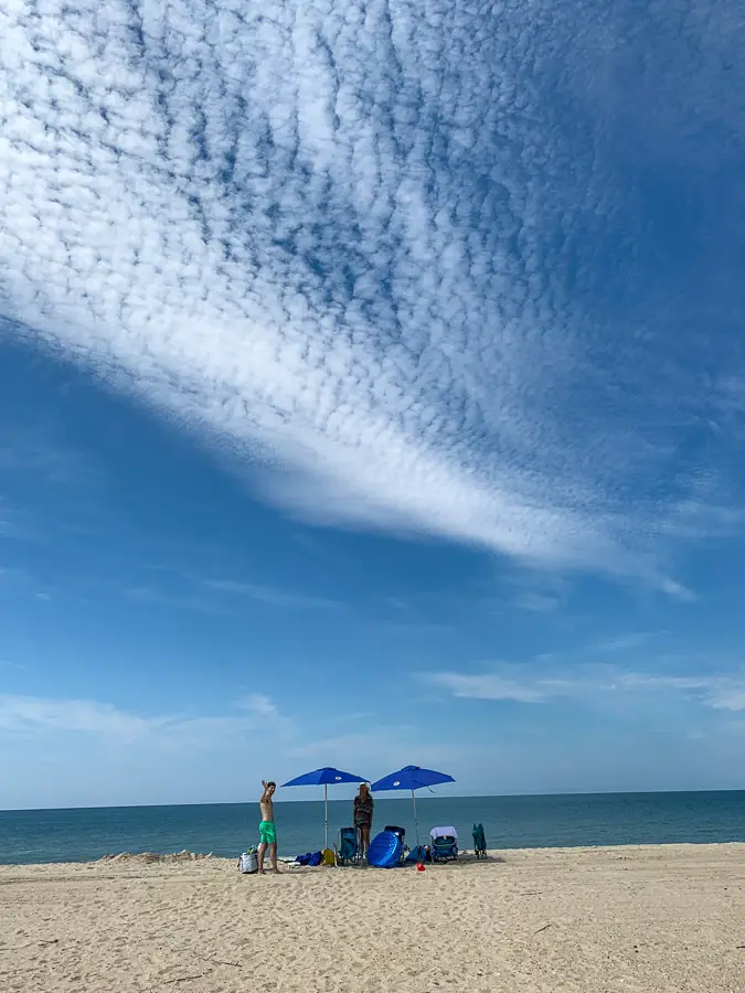 no crowds on bald head island