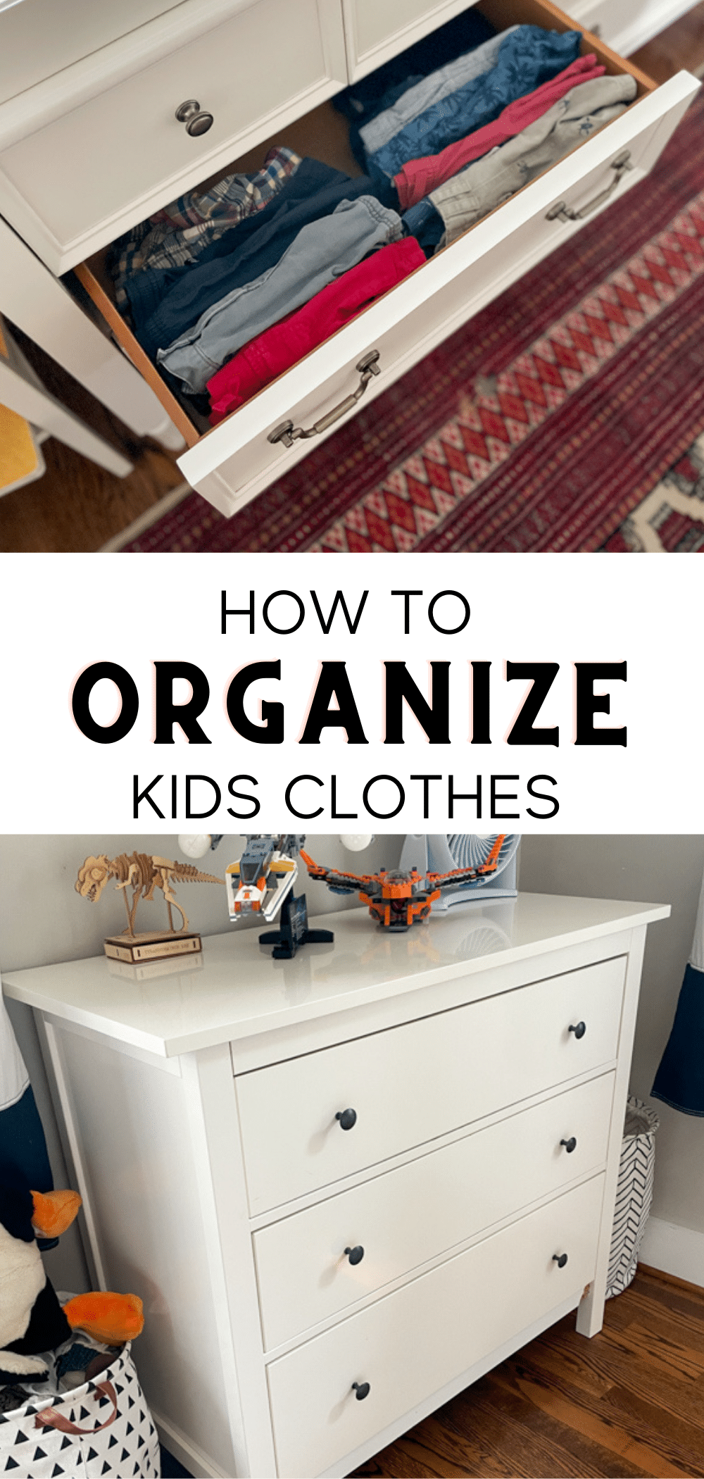 How To Organize Kids Clothes • Kath Eats