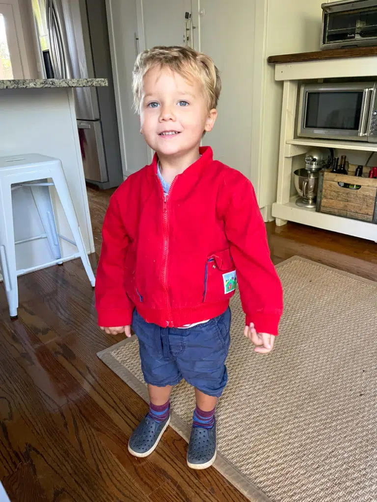 mom's childhood jacket