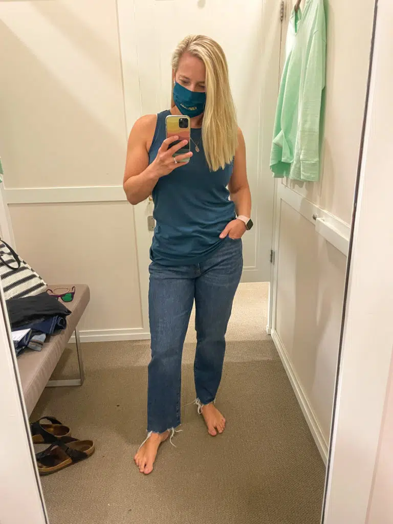 Fitting Mom Jeans