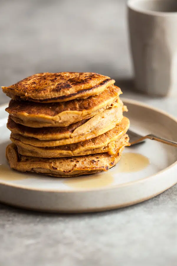 10 Healthy & Delicious Millet Recipes | Sweet Potato Millet Pancakes via The Full Helping