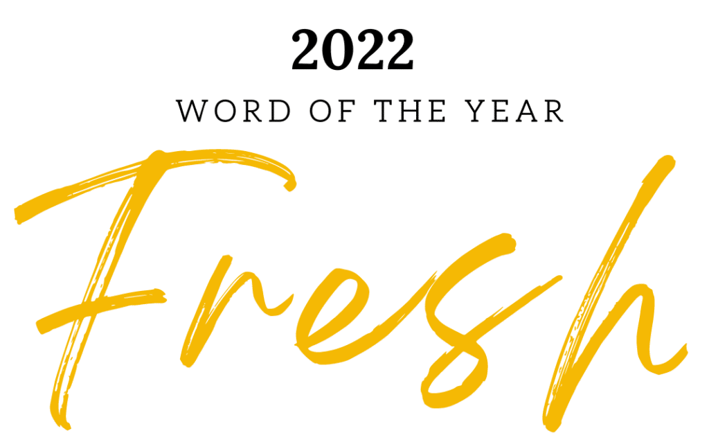 2022 Word Of The Year