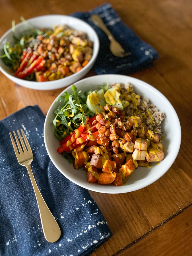 Chickpea Buddha Bowl Recipe