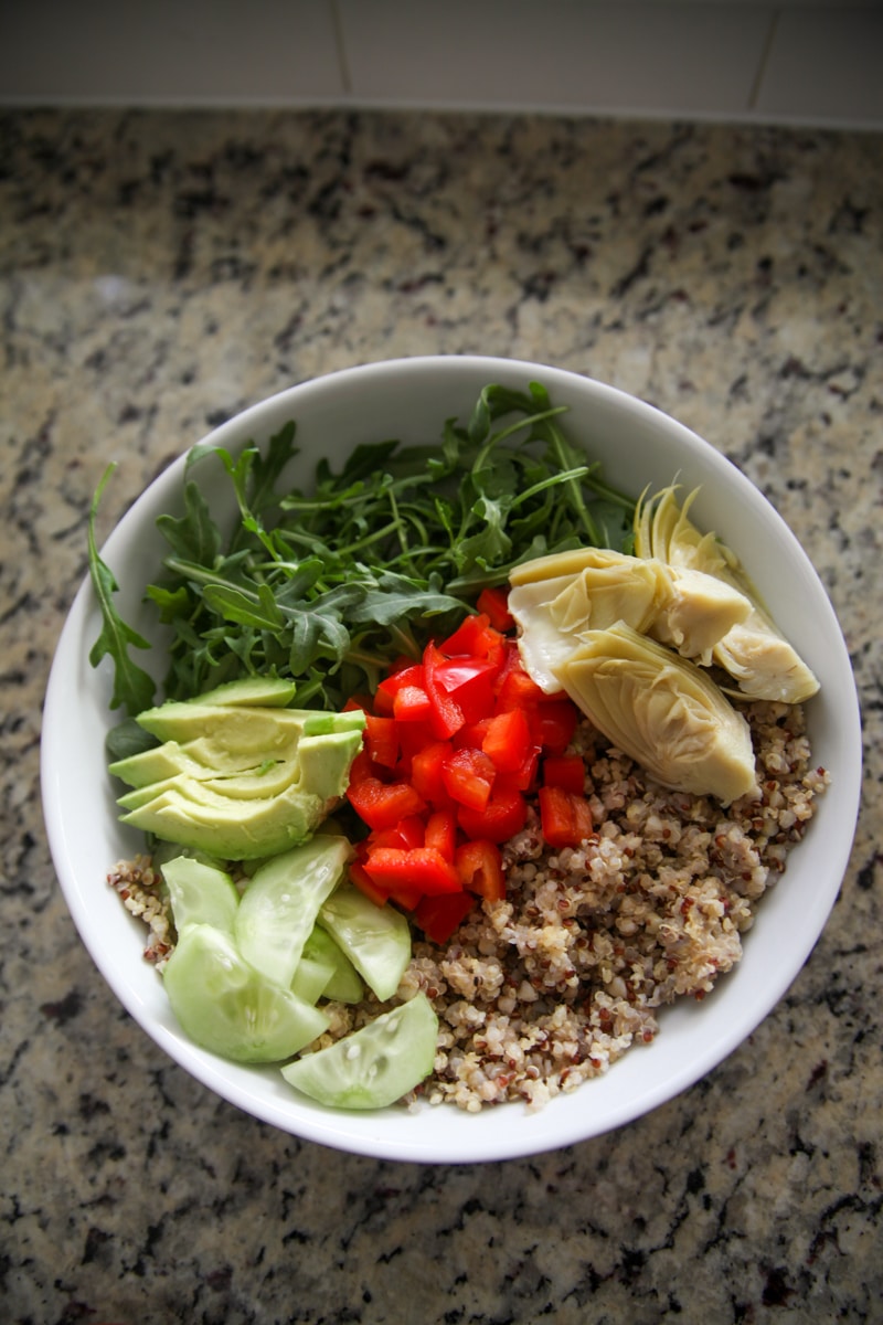 Mediterranean Grain Bowl Recipe • Kath Eats