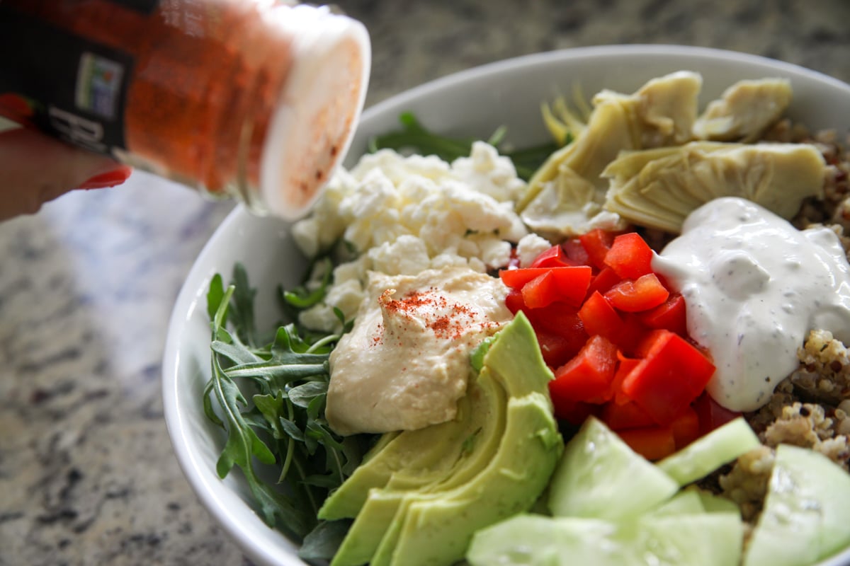 healthy grain bowl recipe