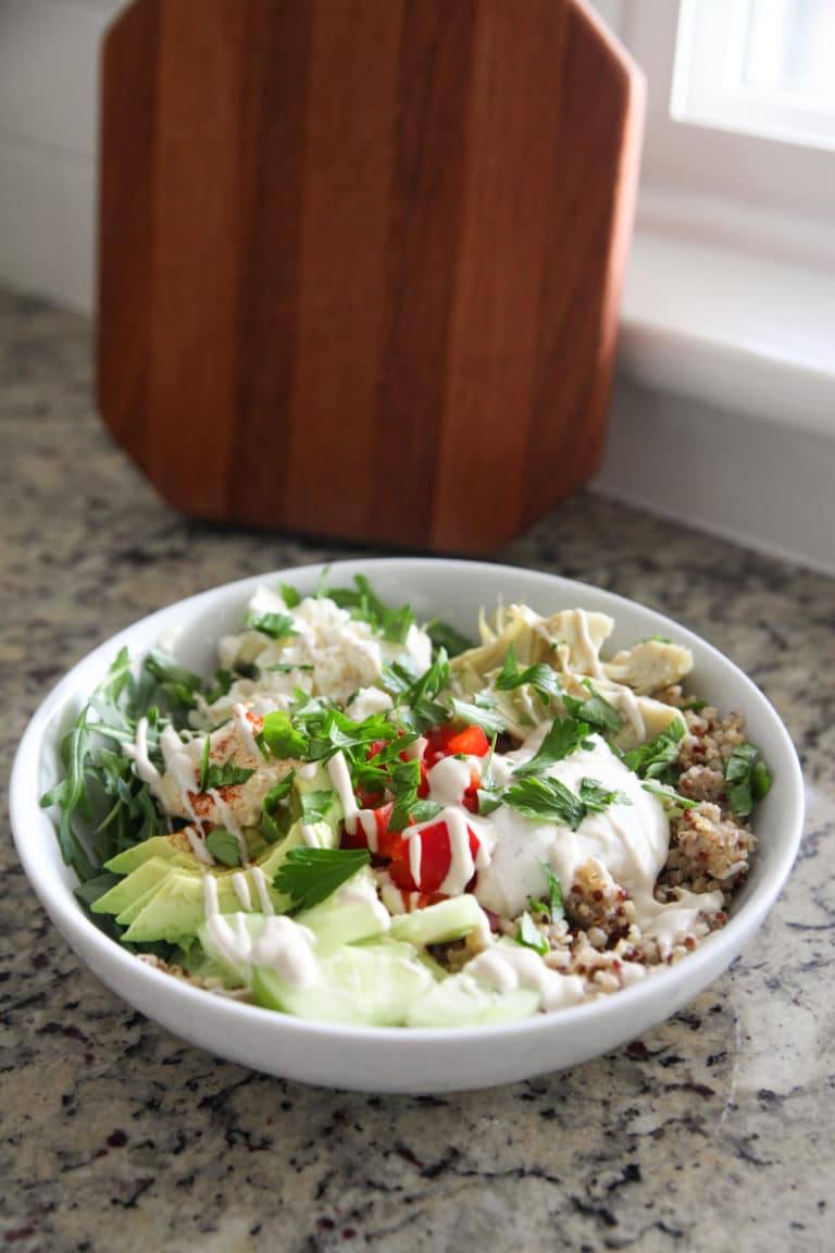 Mediterranean Grain Bowl Recipe • Kath Eats