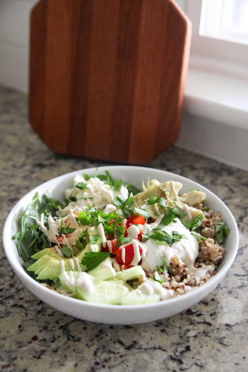Mediterranean Grain Bowl Recipe • Kath Eats