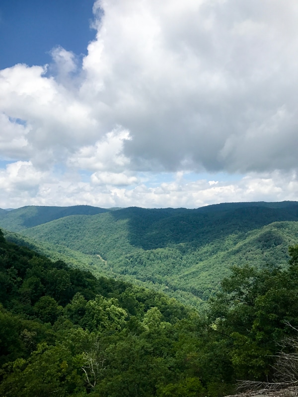 view from crabtree falls | Best Day Trips From Charlottesville