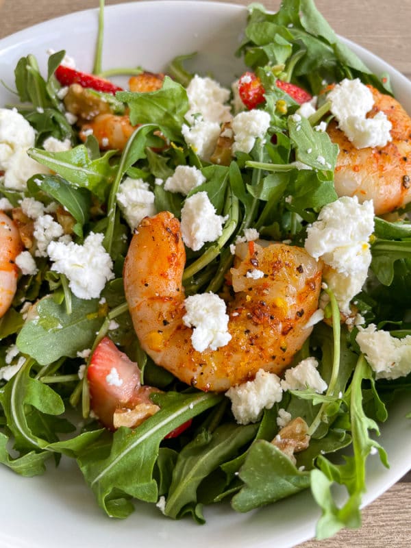 Arugula Goat Cheese Salad • Kath Eats