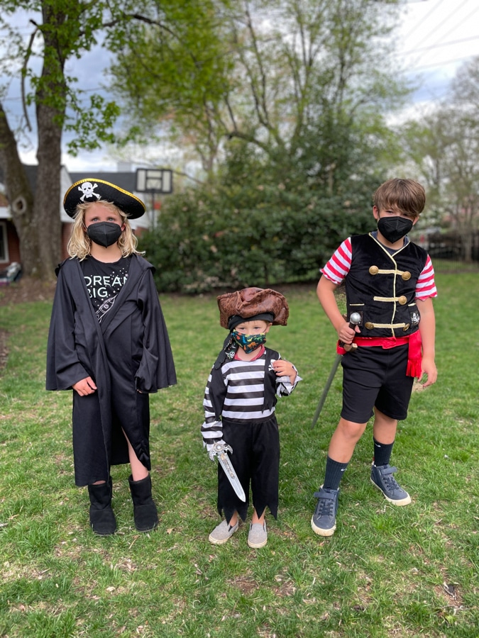 Kids pirate cosplay - Spring Flings