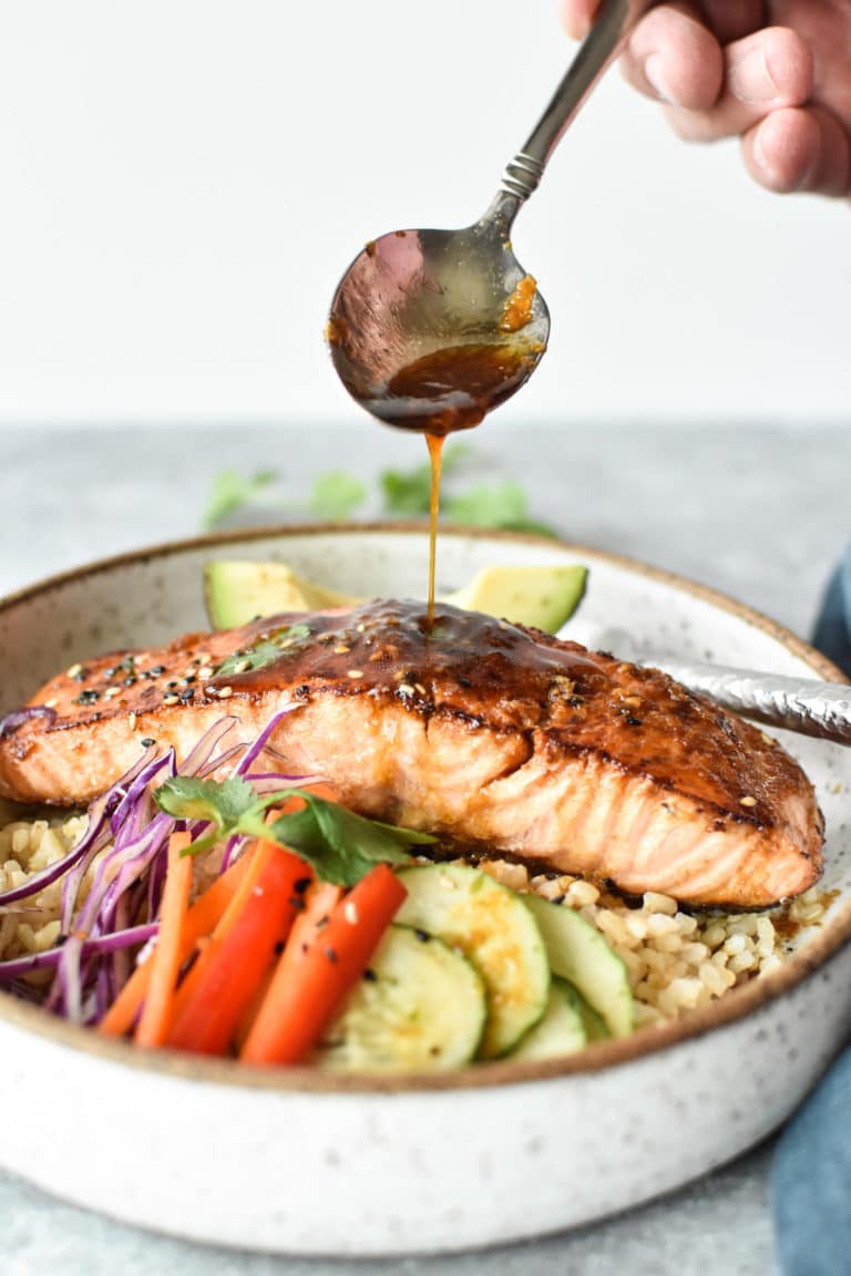 Salmon Buddha Bowl • Kath Eats