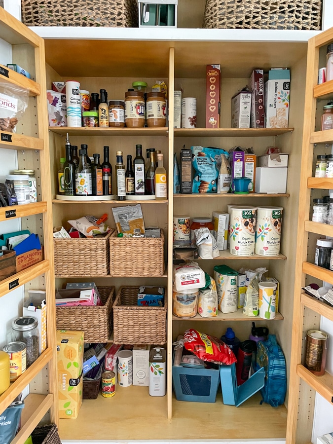 old messy pantry