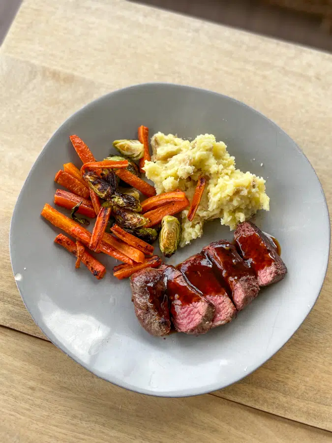 Blue Apron steak