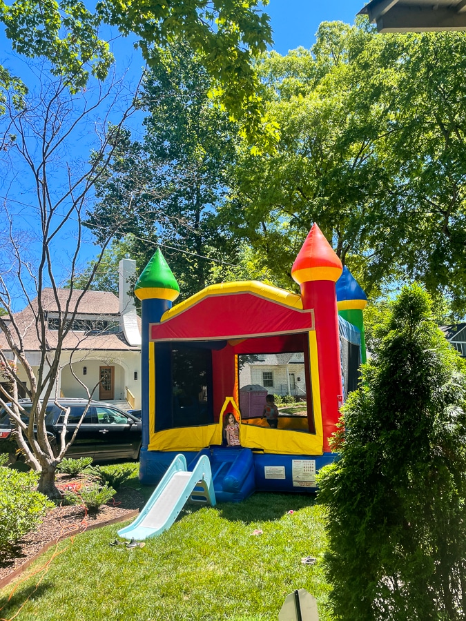 bounce house | Weekend in Charlotte