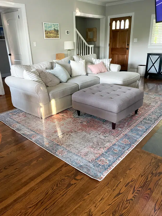 living room setup