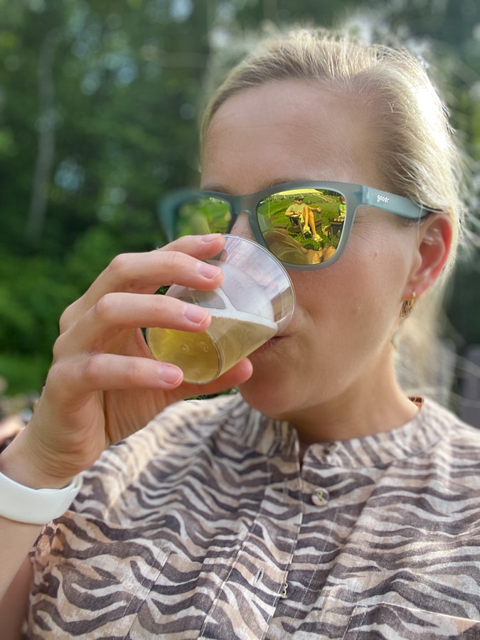 Woman drinking | Feels Like Summer
