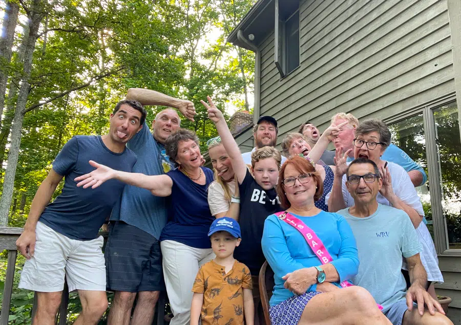 Family Reunion for Aunt Barbara