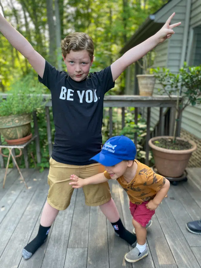 little boys posing | Feels Like Summer