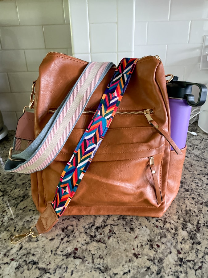 convertible bag with straps