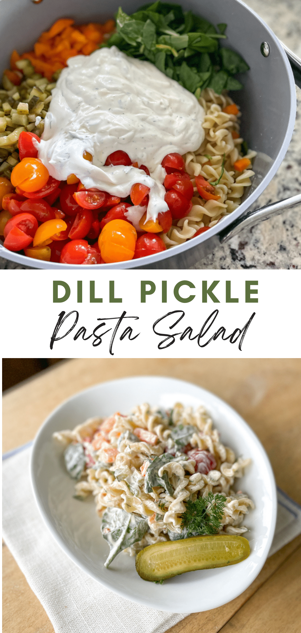 Dill Pickle Pasta Salad – Kath Eats Real Food
