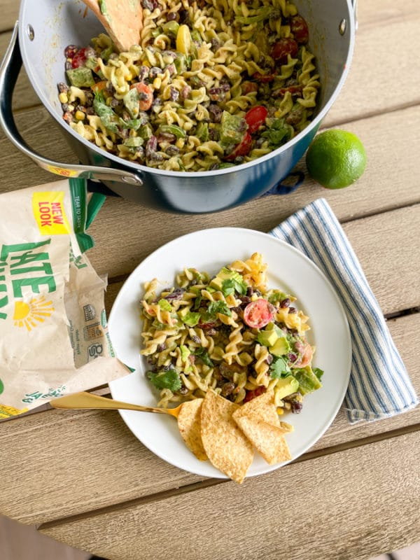 Taco Pasta Salad with Beans