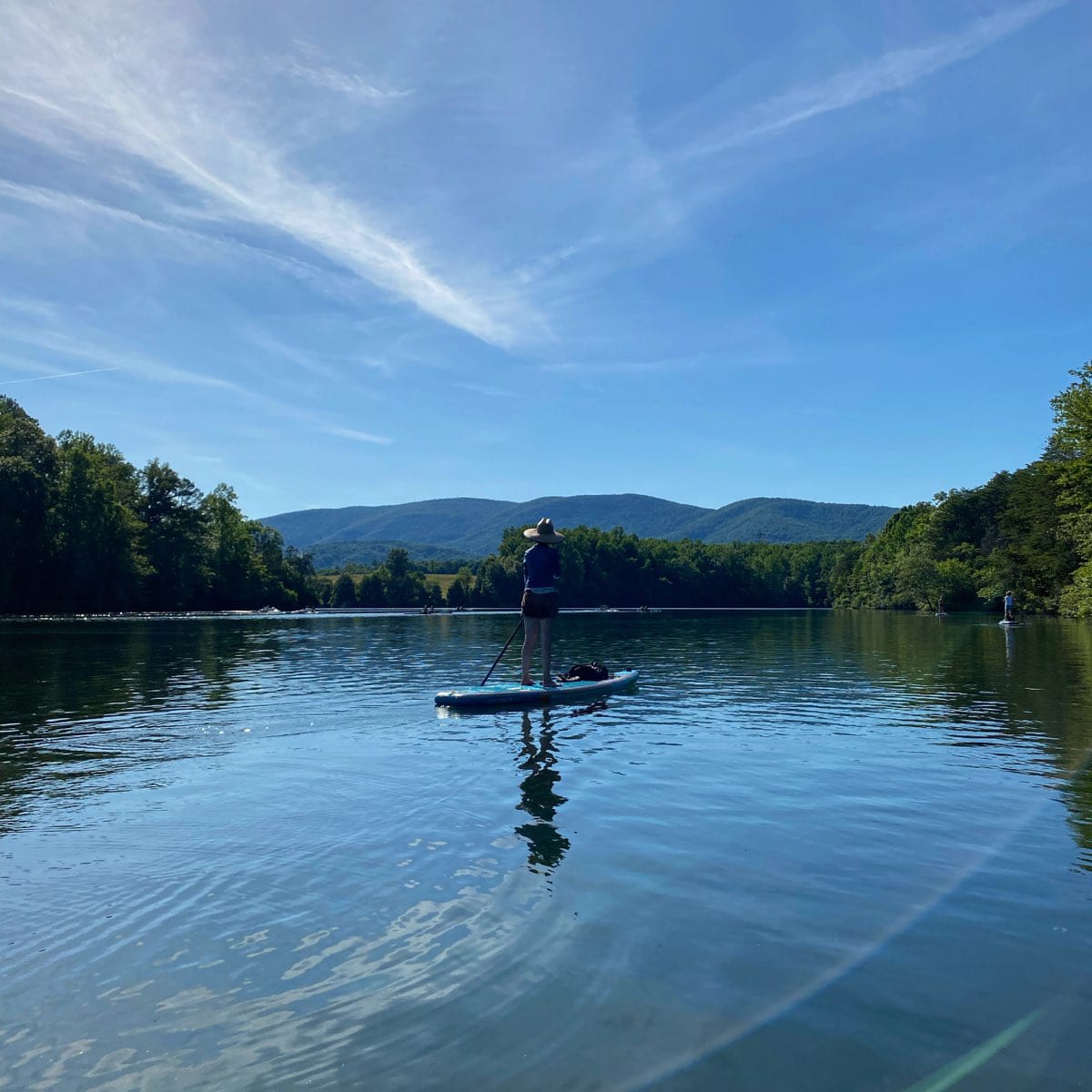 Paddle Boarding - Sommeraktivitäten in Charlottesville