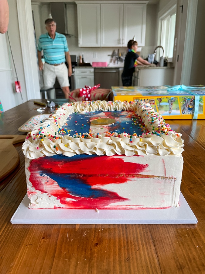 Caked Up Cville birthday cake
