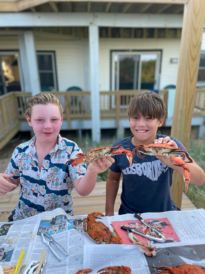 Crab Night | Fall Trip To OBX - Part 2